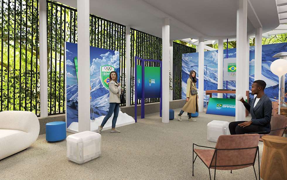 Casa Brasil Lounge. Courtesy of COB.