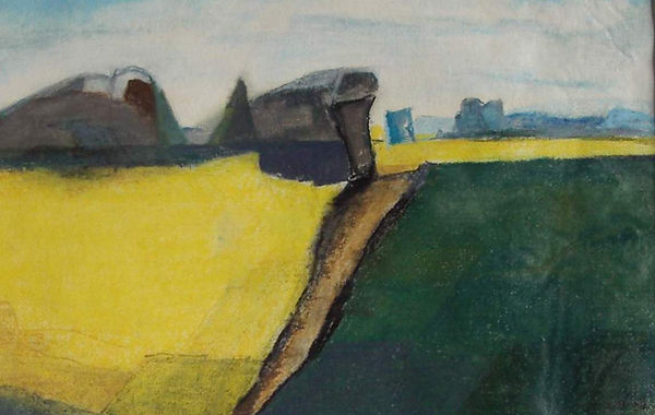Nordische Landschaft Ölkreide.JPG
