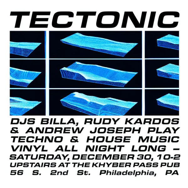 Black text with nine images of plate tectonics 