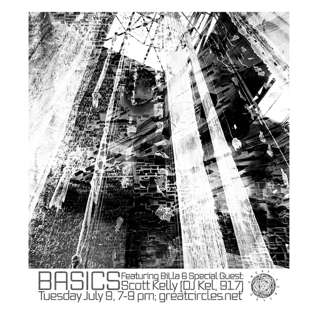 Chiaroscuro sunlight with half-toned text