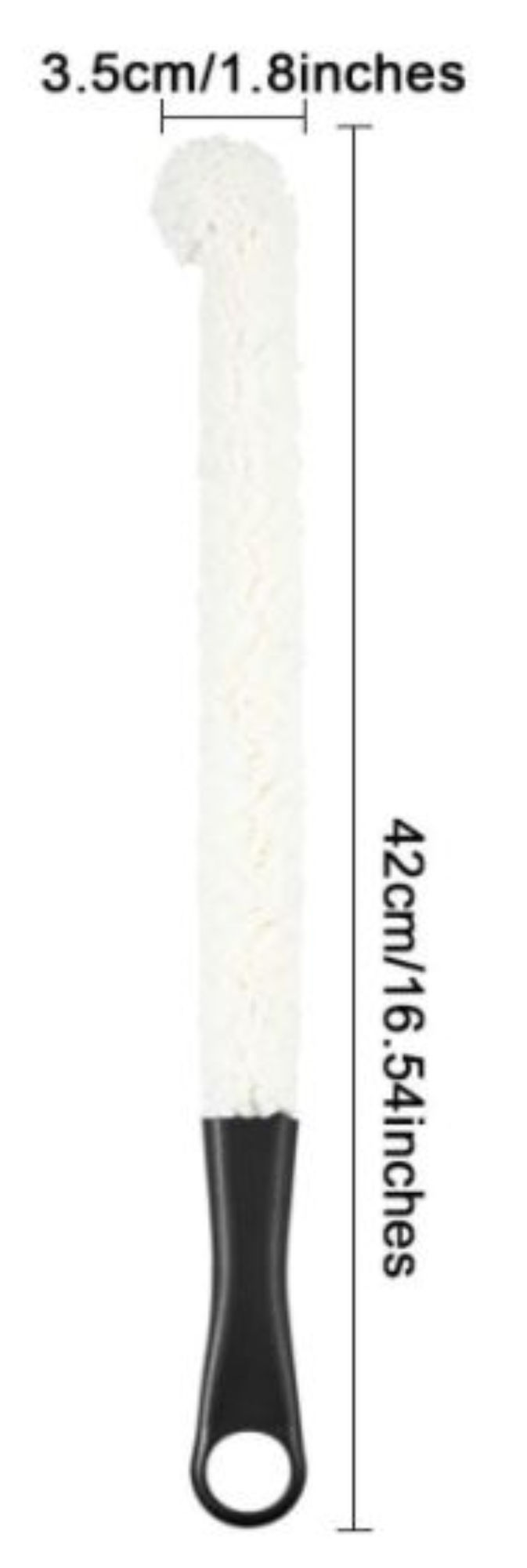 Thumbnail: JUGGERNAUT Bottle Brush - Black Handle