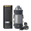 Thumbnail: Cool Gray+Cinder Gray - 32oz Insulated JUGGERNAUT Steel Series with Carry Case