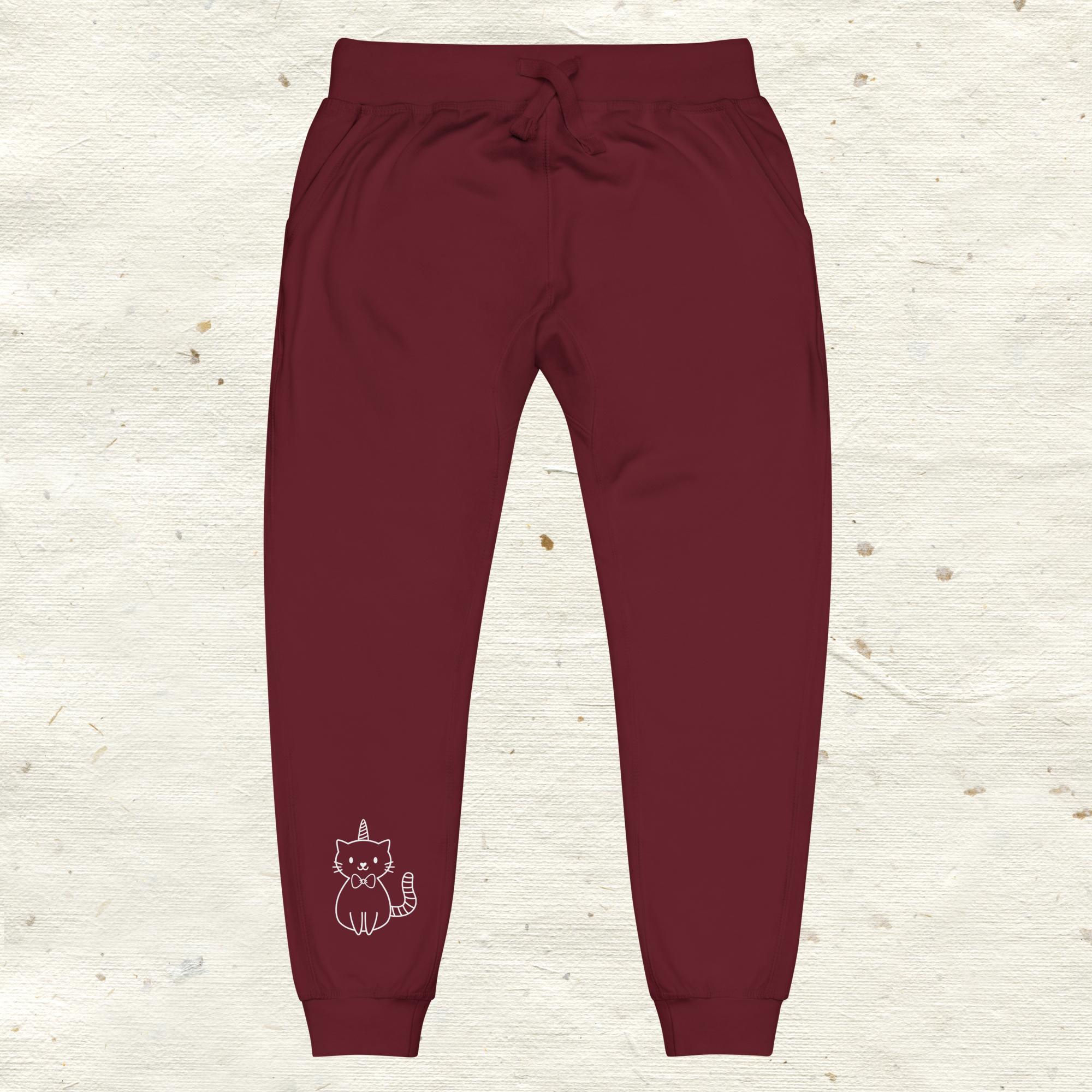 Uni-Cat Unisex Fleece Sweatpants