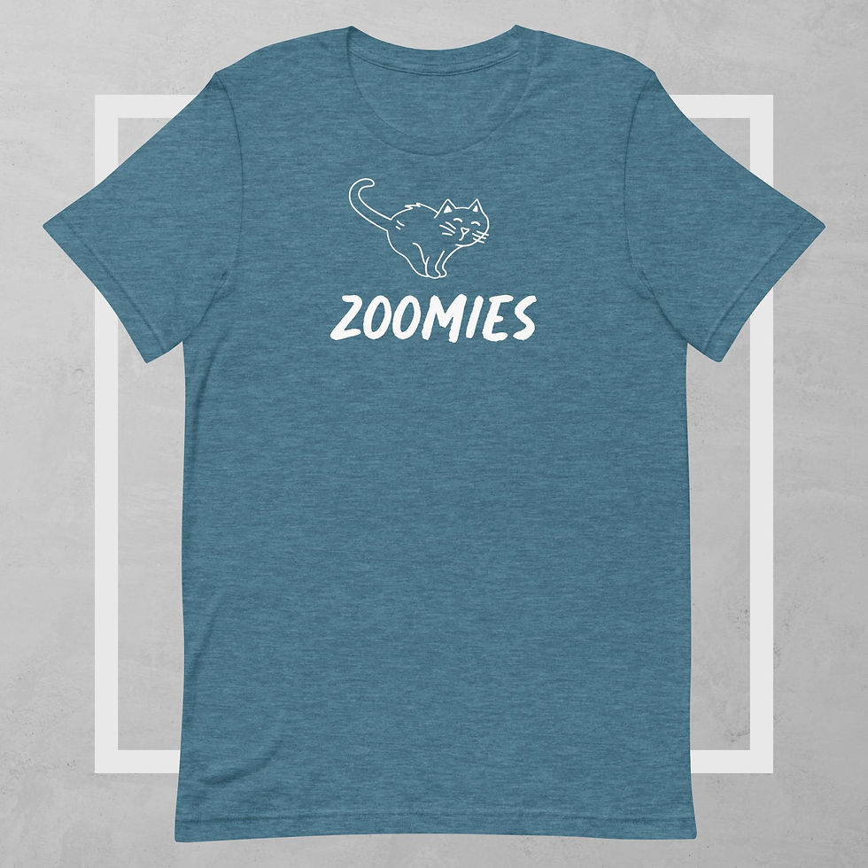 Thumbnail: Zoomies Unisex t-shirt