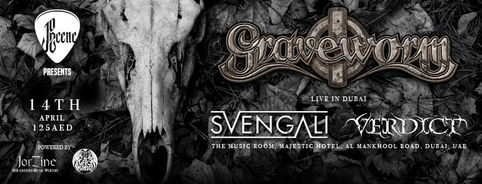 GRAVEWORM Live in Dubai - April 14th, 2017