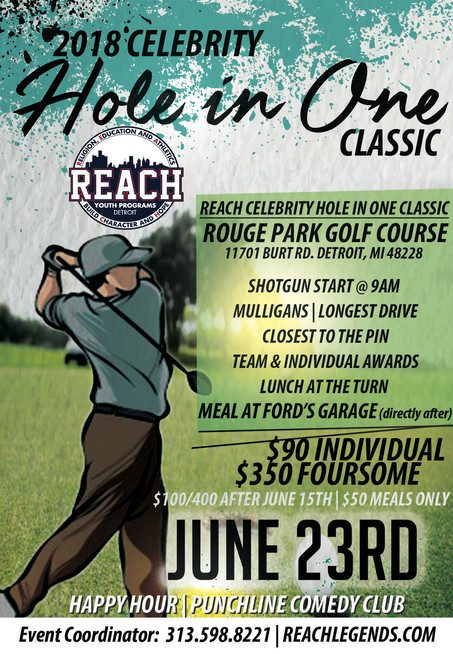 2018 Celebrity Golf Outing ~ June 23rd