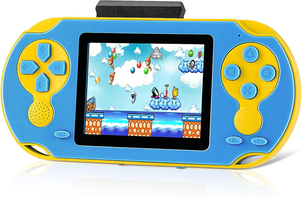 Thumbnail: 16 Bit Handheld Game Console for Kids, Video Game Console with Built in 230 HD 