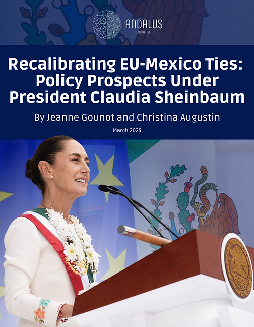 Future prospects for EU-Mexico Partnership under new President Claudia Scheinbaum Pardo Ma