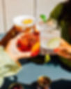 Cheers with cocktails and manicures
