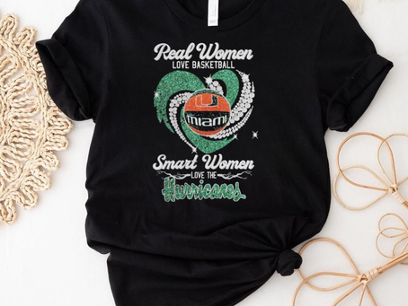 Real women love basketball smart women love the hurricanes shirt
