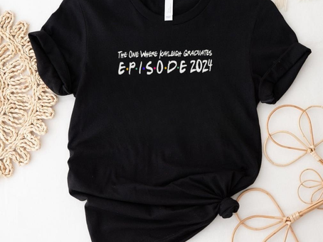 Senior Graduation Episode 2024 Custom Name T Shirt