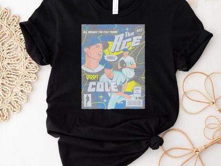 Gerrit cole the ace comic edition shirt