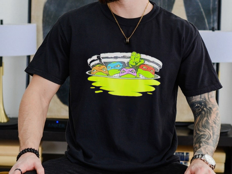 Santa Cruz Ninja Turtles shirt