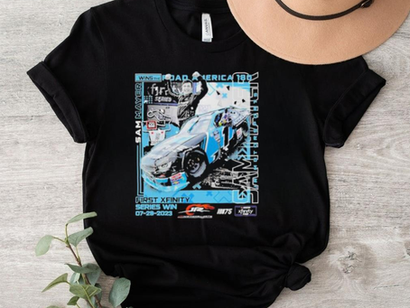 Sam Mayer Checkered Flag Sports First Win Shirt