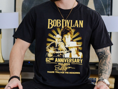 Bob Dyland 62nd anniversary 1961 2023 thank you for the memories shirt