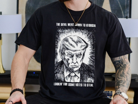 The devil went down to georgia lookin’ for some votes to steal shirt