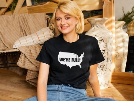 Men’s USA map we’re full shirt