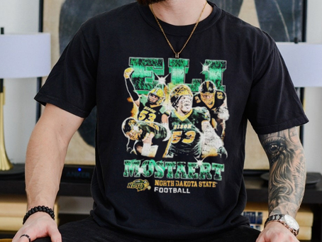 Eli Mostaert North Dakota State football streetwear shirt