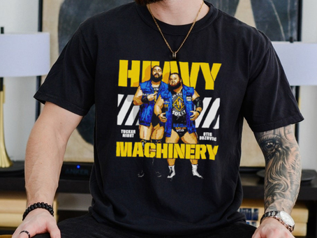 Heavy Machinery Pose Superstars WWE Shirt