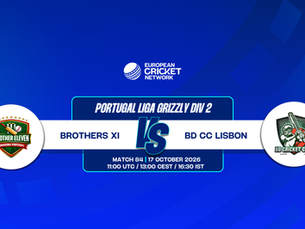 Brothers XI Portugal vs BD CC Lisbon: First-Ever ECN Clash Lights Up Portugal Liga Grizzly Div 2, 2026