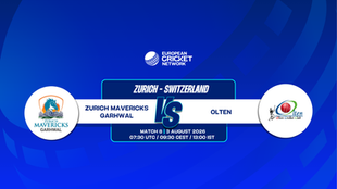 Zurich Mavericks Gahwal vs Olten: First-Ever Clash Lights Up ECS Switzerland, Zurich, 2026