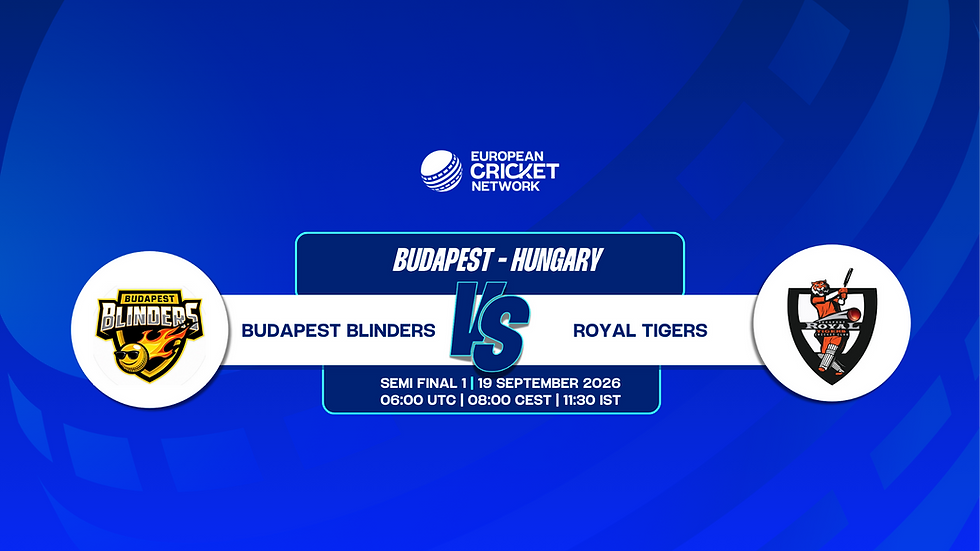 Budapest Blinders vs Royal Tigers, ECS Hungary 2026 Match Preview: Tiny Margins Set Up a T10 Thriller