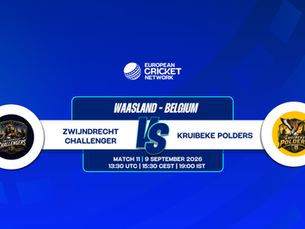 Zwijndrecht Challengers vs Kruibeke Polders Preview: First-Ever Clash at ECS Belgium, Waasland, 2026