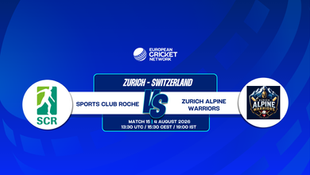 Sports Club Roche vs Zurich Alpine Warriors: ECS Switzerland, Zurich, 2026 Match 15 Preview