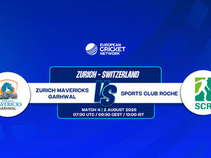 Zurich Mavericks Garhwal vs Sports Club Roche Preview: ECS Switzerland, Zurich, 2026 Begins a New Rivalry