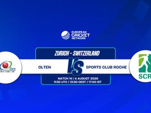 Olten vs Sports Club Roche, ECS Switzerland, Zurich, 2026: First-Time Rivals Collide in Match 14