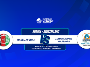 Basel Afghan vs Zurich Alpine Warriors, ECS Switzerland, Zurich, 2026: New Rivalry Begins in Embrach