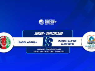 Basel Afghan vs Zurich Alpine Warriors, ECS Switzerland, Zurich, 2026: New Rivalry Begins in Embrach