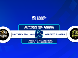 Santarém Stallions vs Cartaxo Tuskers, ECS Portugal, Battleborn Cup, 2026: T10 Spotlight on Match 10
