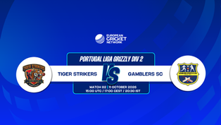 Precious CC vs Lisboa Panthers Preview: First-Time Clash in Portugal Liga Grizzly Div 2, 2026