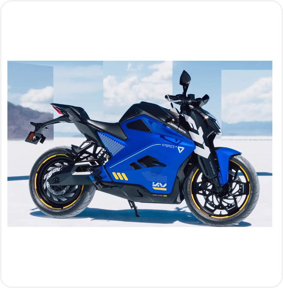 Miniature : Moto électrique Ultraviolette F77 Mach 2