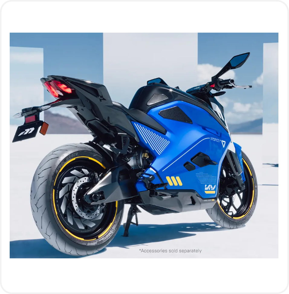 Miniature : Moto électrique Ultraviolette F77 Mach 2