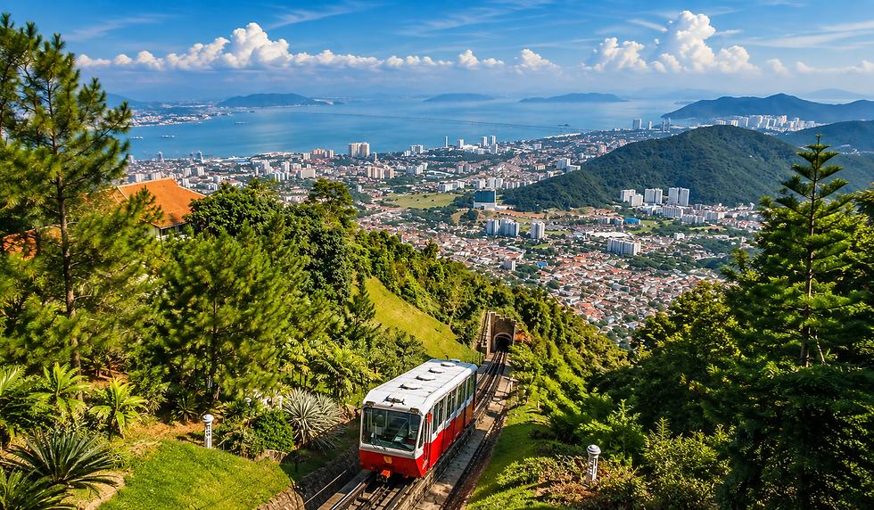 Penang Hill funicular for corporate travel agency Malaysia