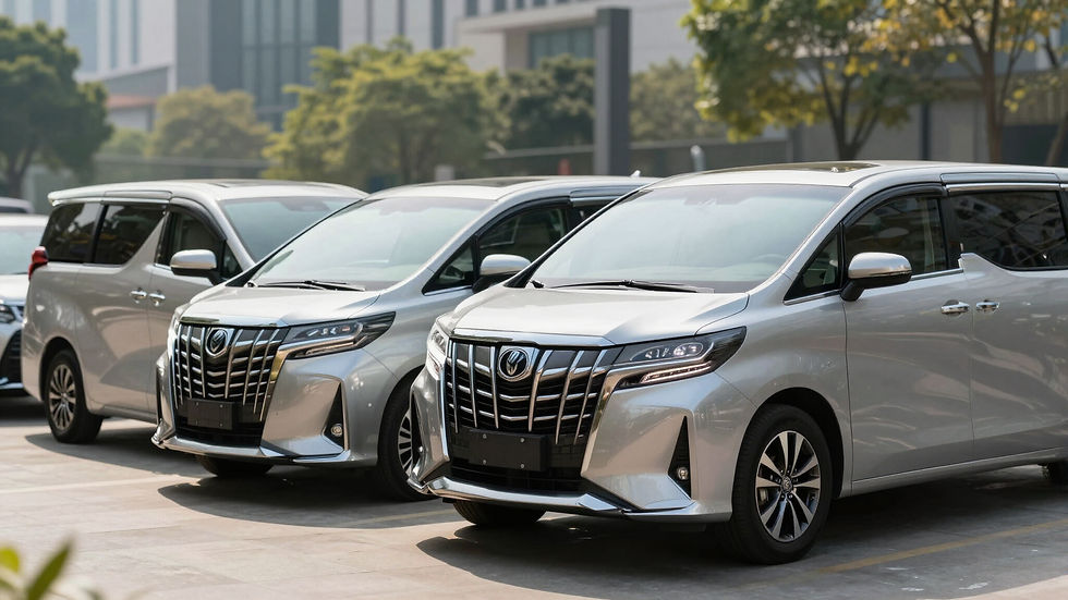 Toyota Alphard for Private Charter