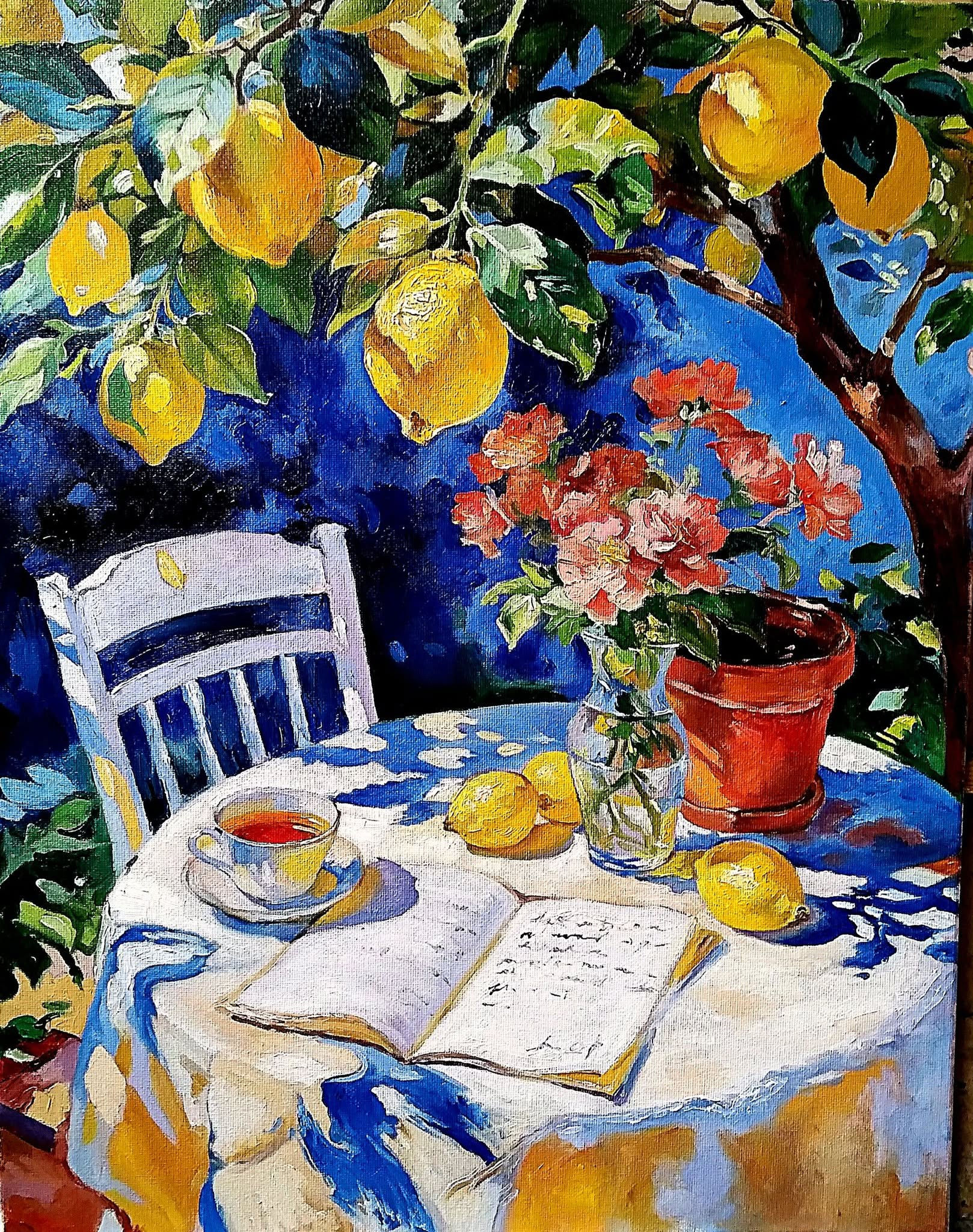 Late Summer Oil on canvas 50x40 c.m