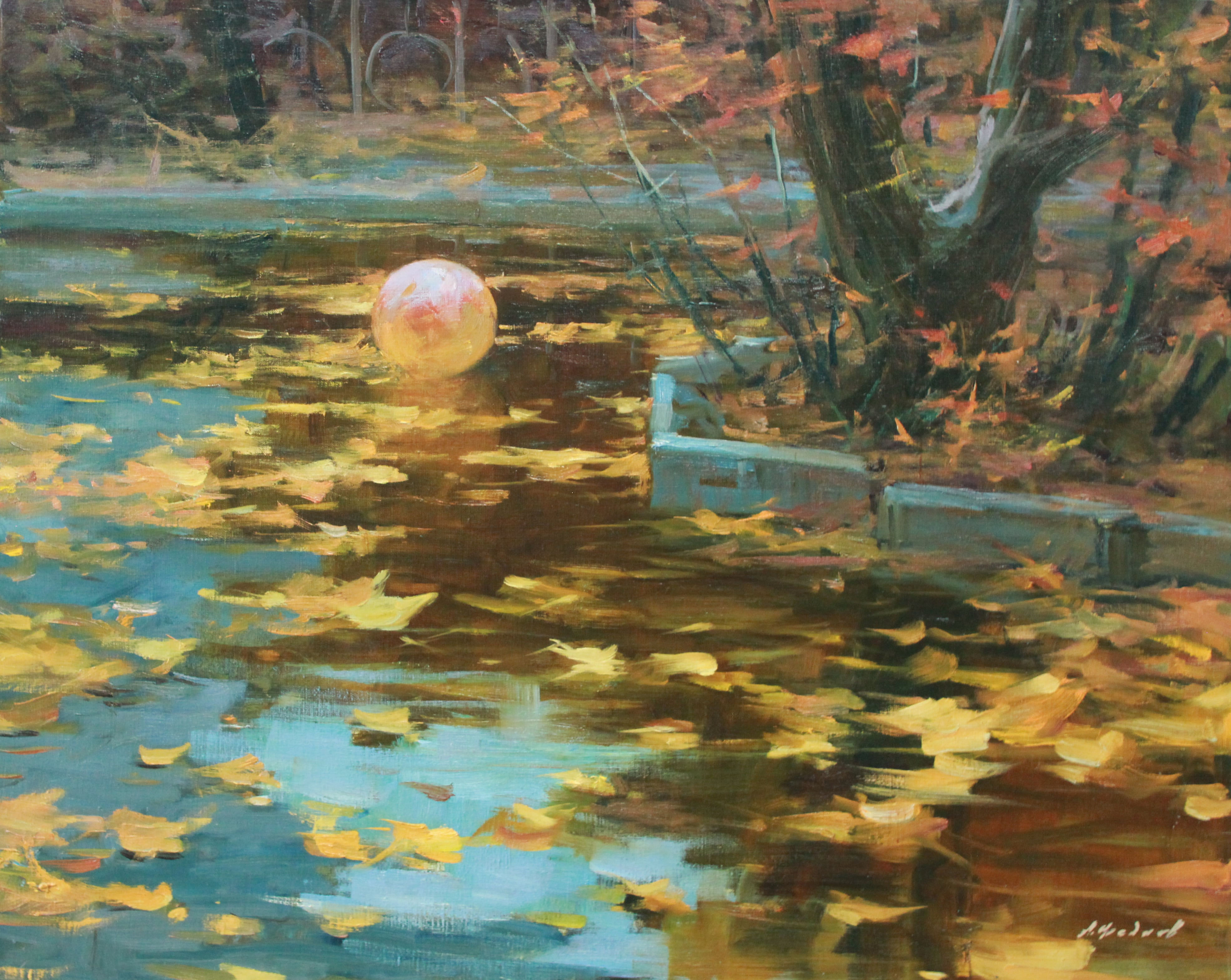 Balloon 80x100 oil on canvas, 2007