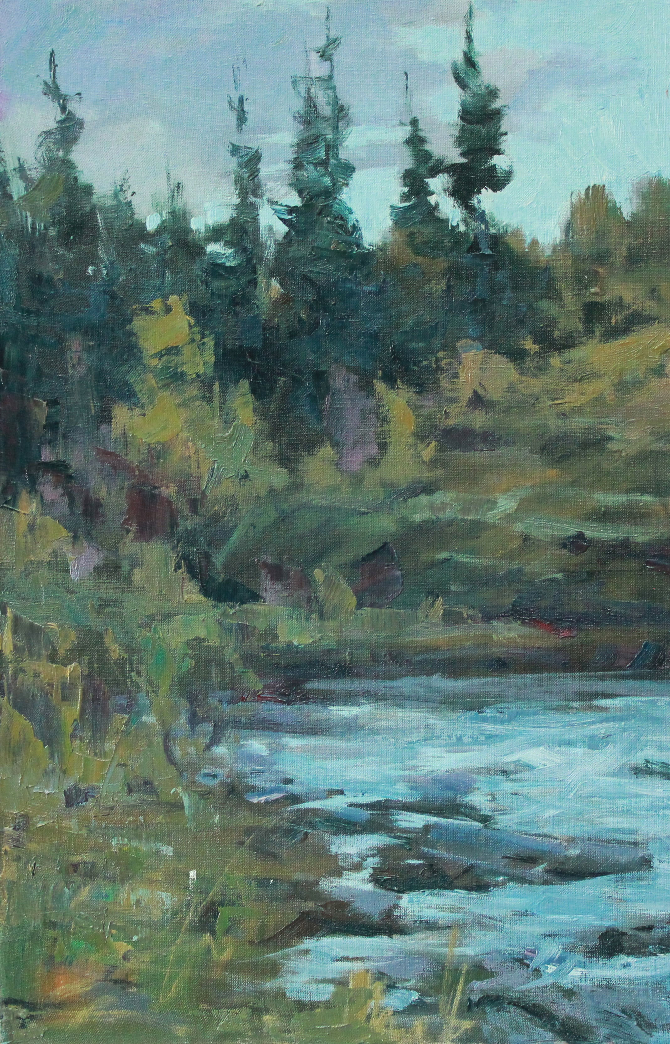 Silver of Winter 70x50 oil on canvas, 2009