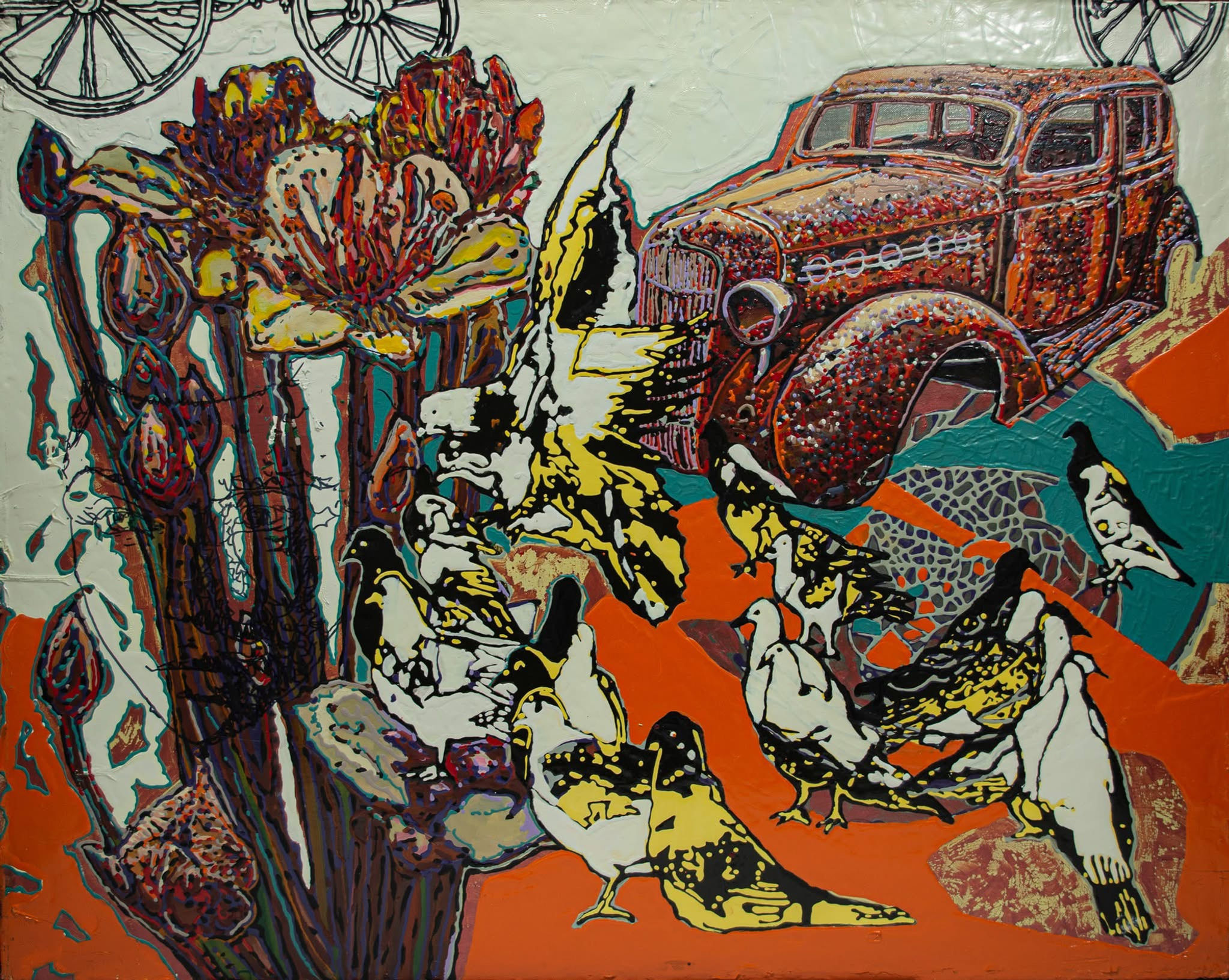 Sasha Gladkiy “Summer” 80X100CM 2018