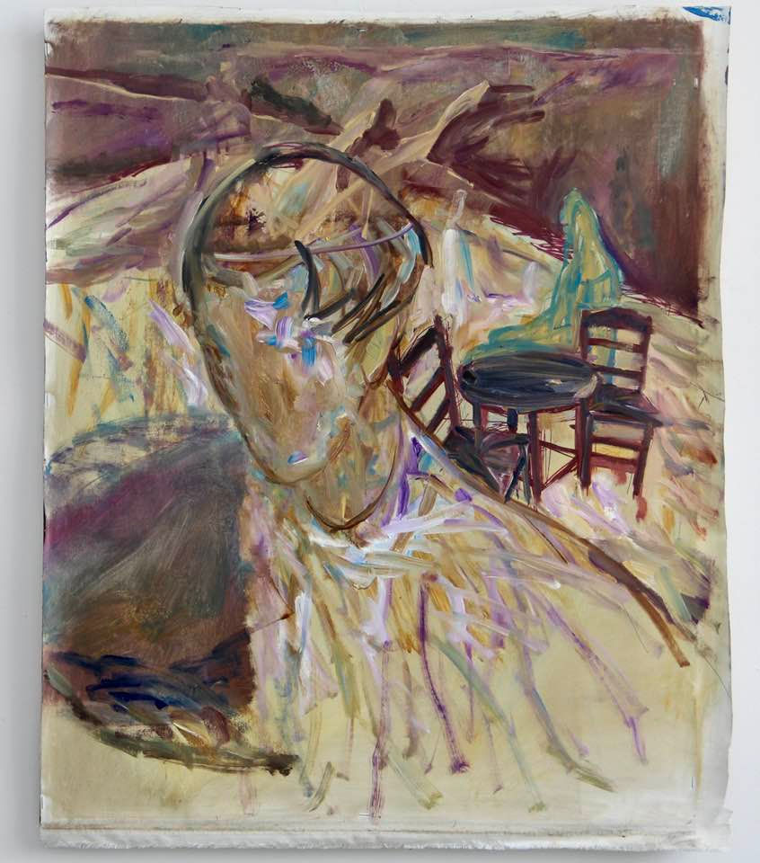 Igor Lipskykh, "Between Memories,” 2026 Canvas, oil, 75x65 cm