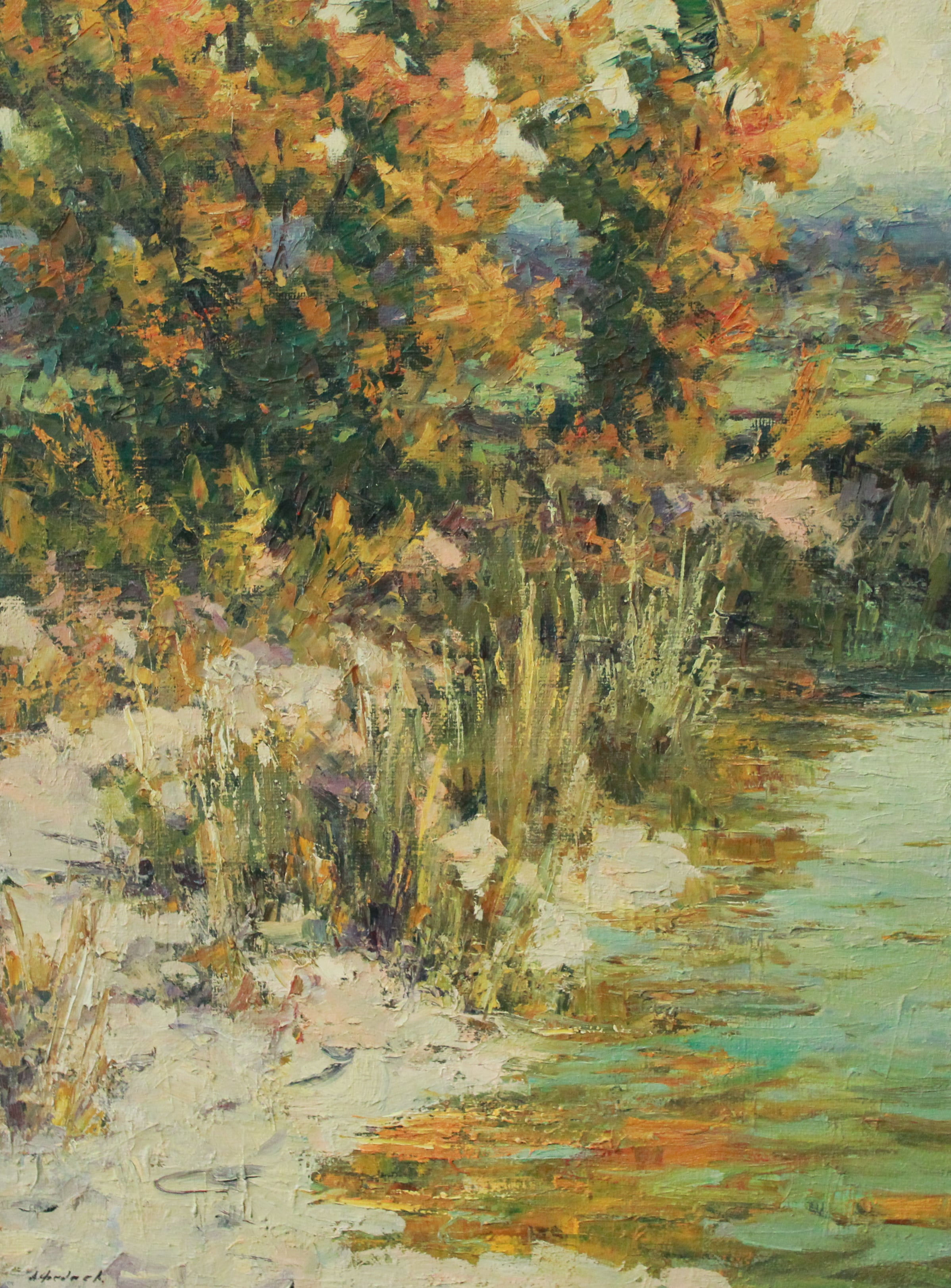 Evening 95x70 oil on canvas, 2002