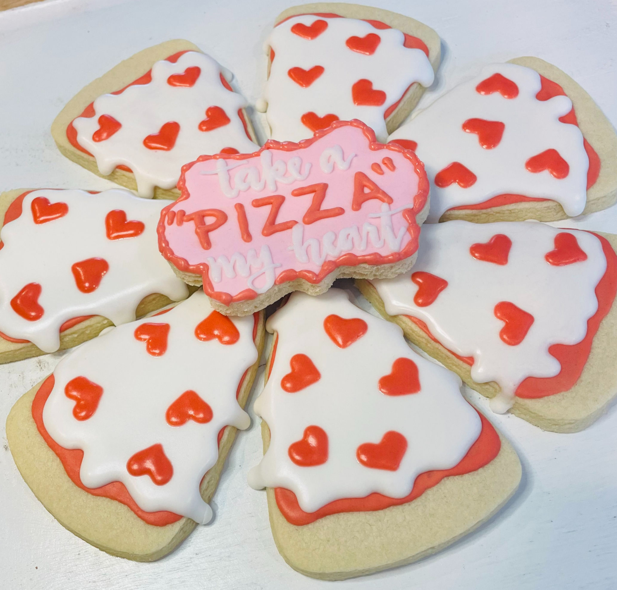 Take a "Pizza" my Heart platter