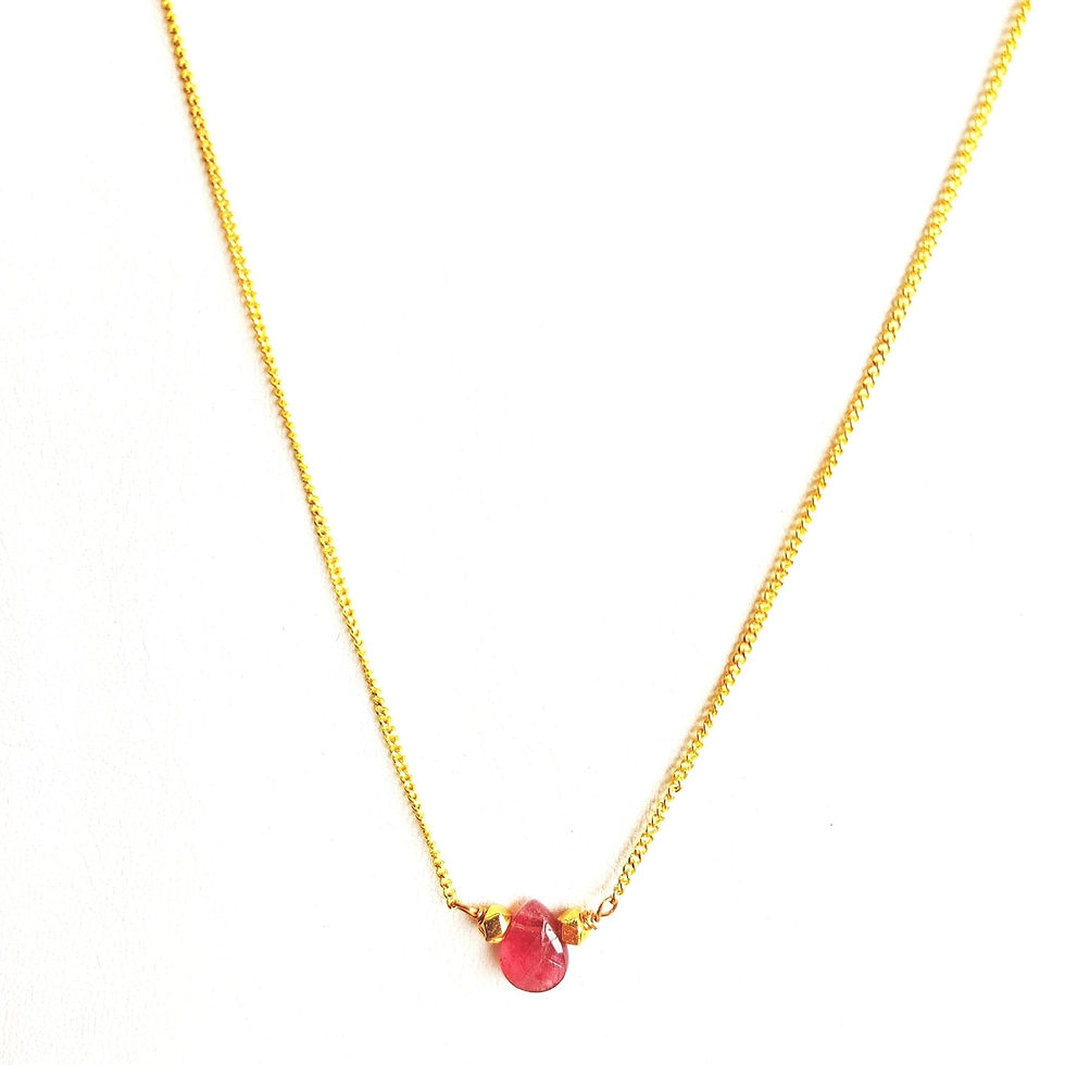 Thumbnail: Tourmaline Drop Necklace