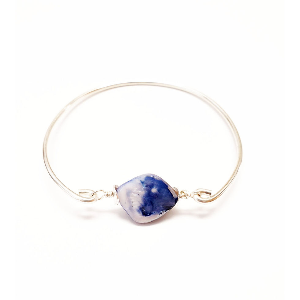 Thumbnail: Blue Pearl Bangle