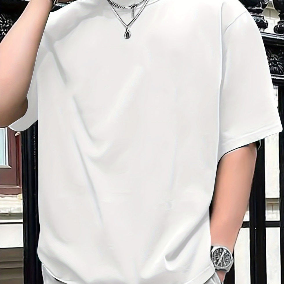 Thumbnail: Summer Men's 100% Pure Cotton Casual Loose Fit Plus CALIFORNIA Printed Sports