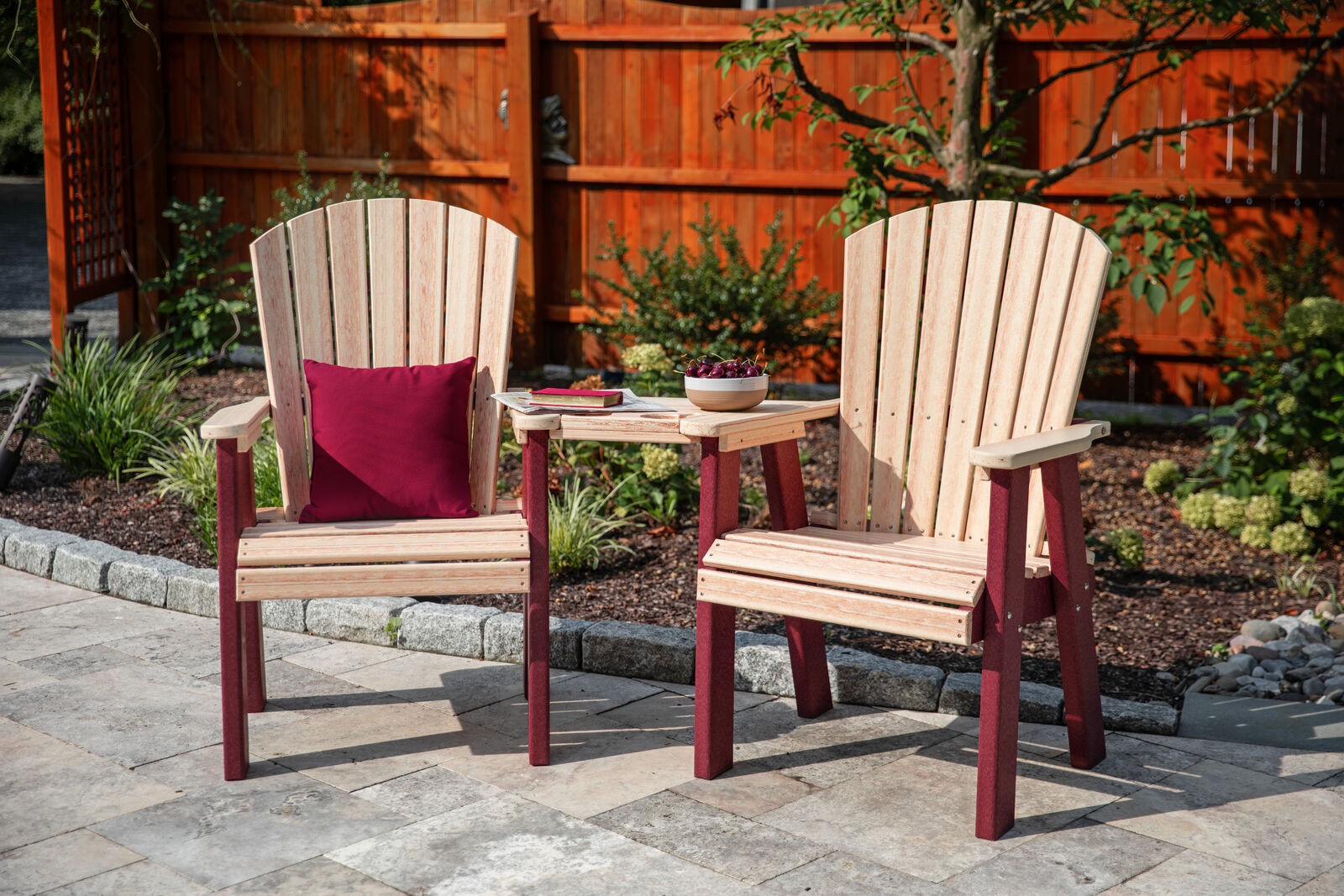 Fanback Settee