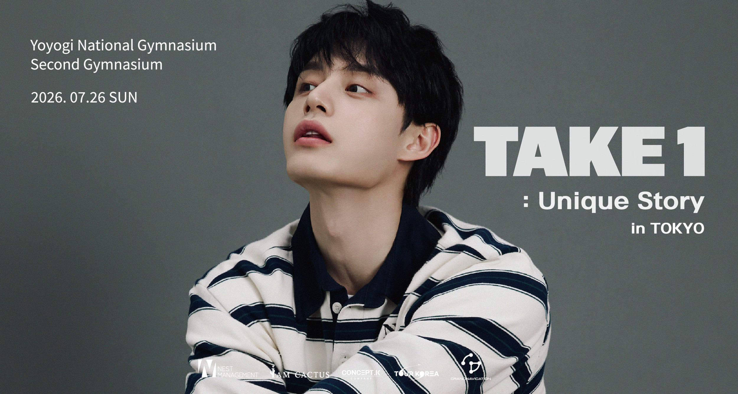 2026 KIM JI WOONG FANMEETING TAKE1:Unique Story inTOKYO